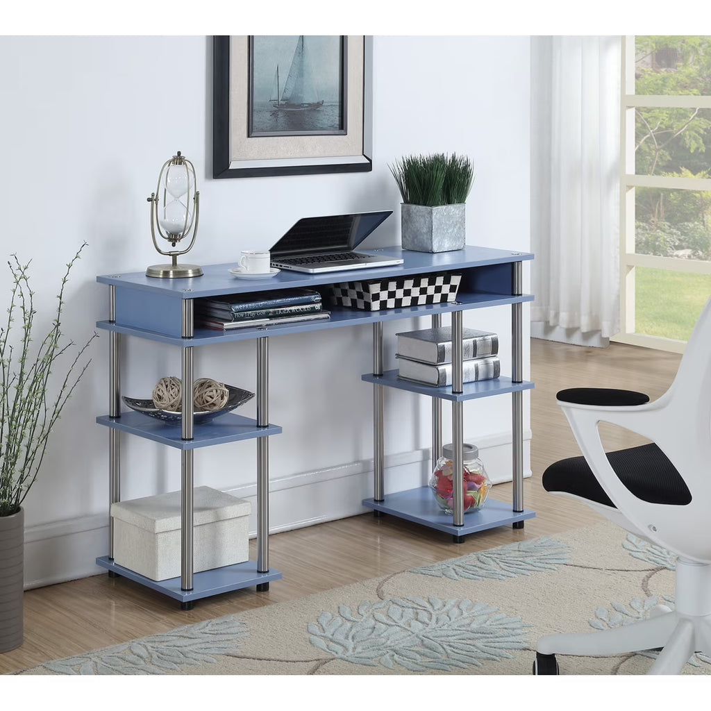 Designs2Go No Tools Student Desk, Multiple Finishes